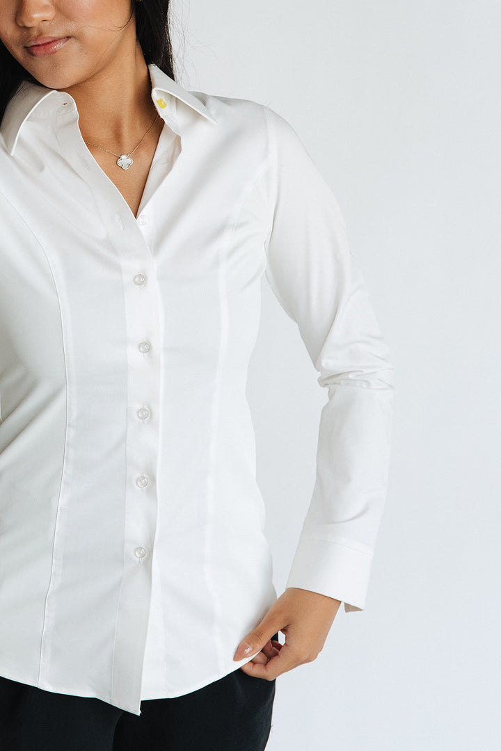 Buy Women's White Shirts & Black Work Shirts – 6AM WorkShirts