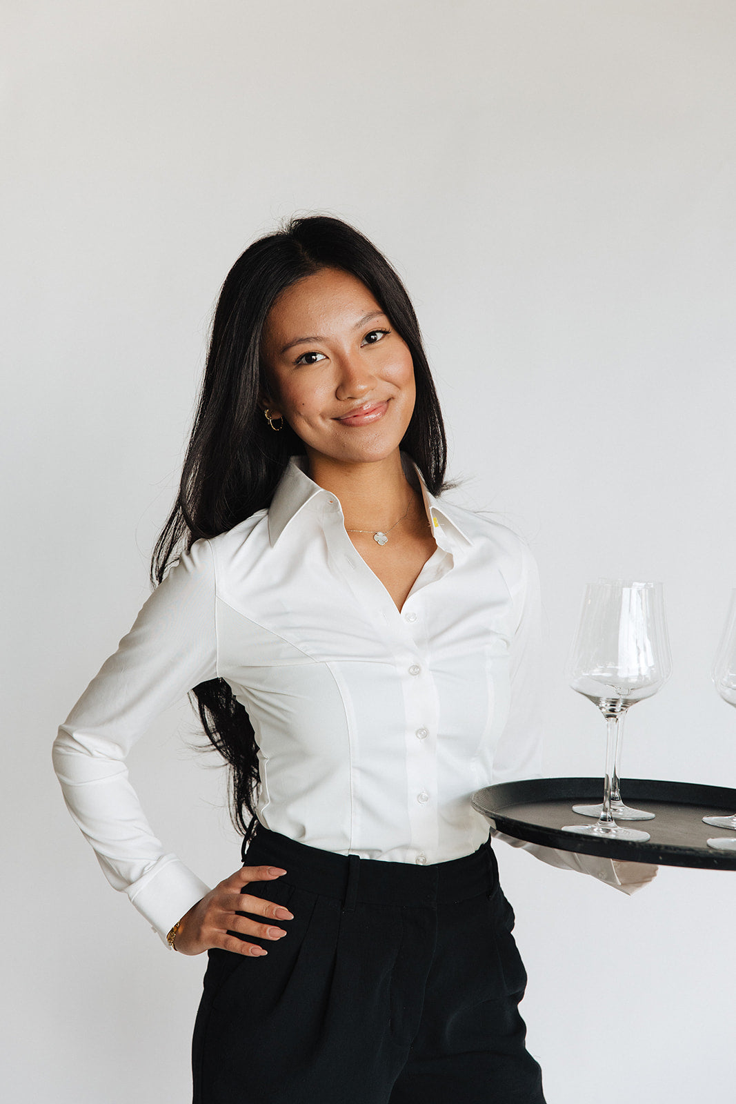Buy Women's White Shirts & Black Work Shirts – 6AM WorkShirts