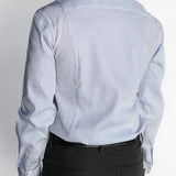 Men's HEX Nº 6 WorkShirt in Glacier, long sleeve back view