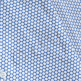 HEX Nº 6 WorkShirt in Glacier, close-up showing water beading on performance fabric