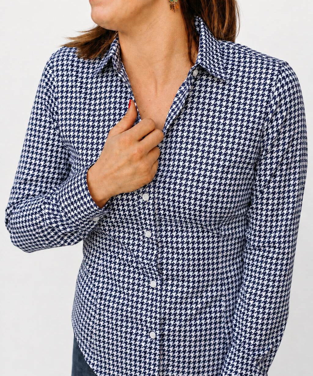 Women’s Houndstooth WorkShirt